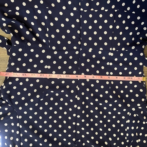 Rabbit Rabbit Rabbit Designs Navy Polka Dot Dress - Picture 3 of 6